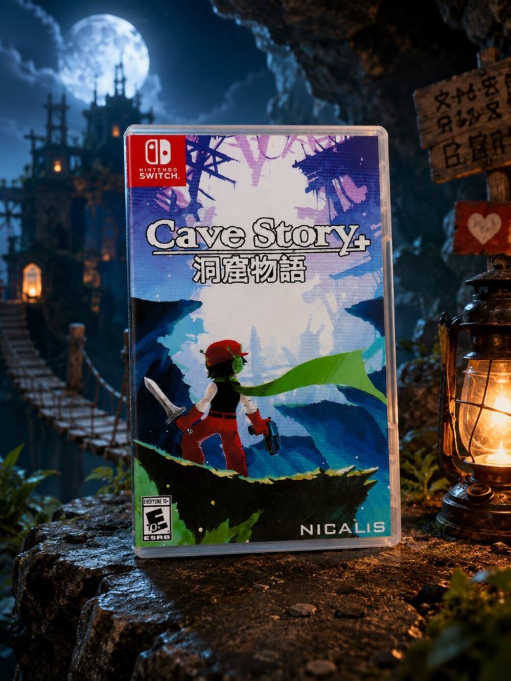 Cave Story+ Plus (Nintendo Switch) Very Good condition! **NO MANUAL**